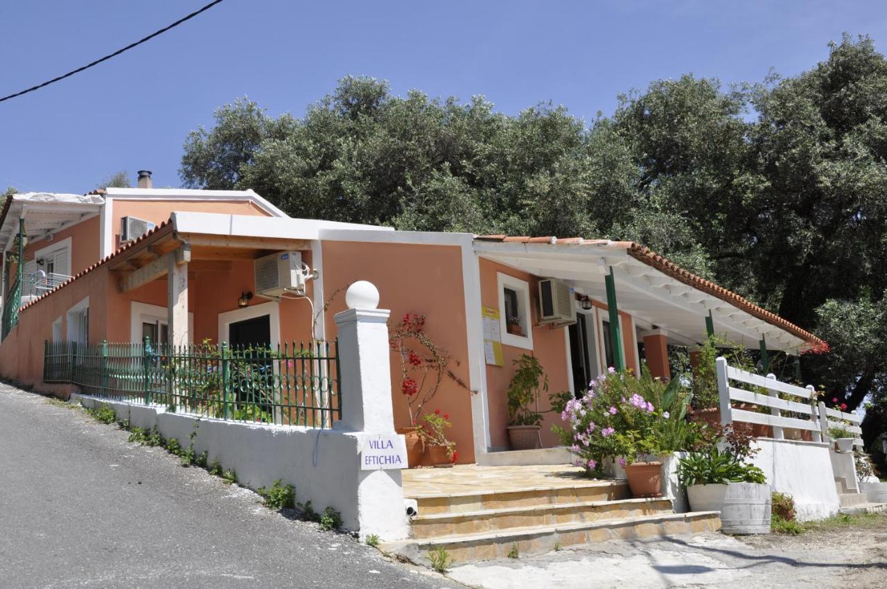 Eftyxia Apartments Paleokastritsa Buitenkant foto
