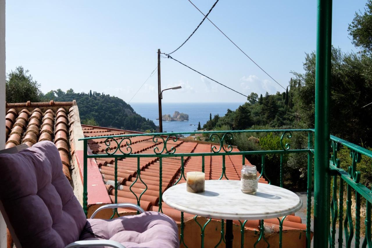 Eftyxia Apartments Paleokastritsa Buitenkant foto
