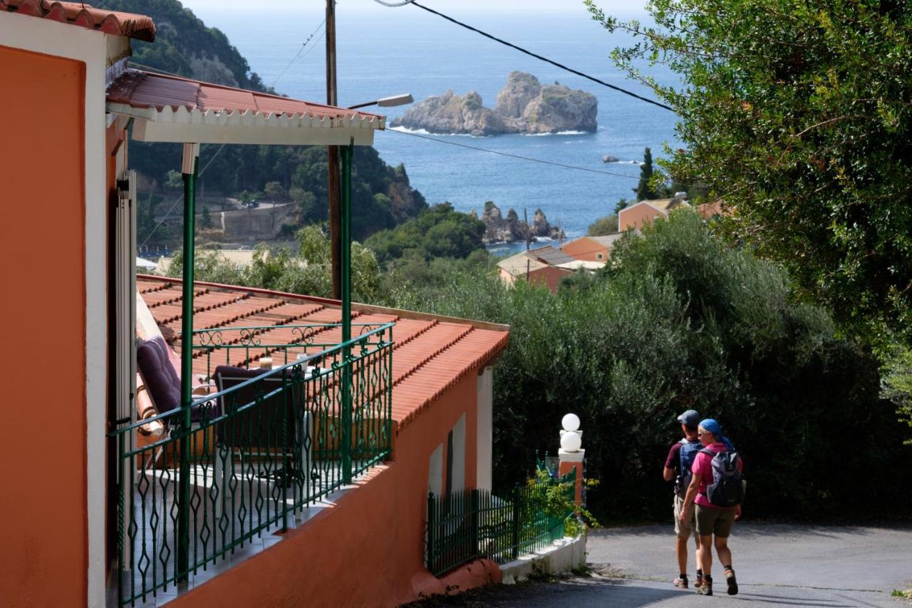 Eftyxia Apartments Paleokastritsa Buitenkant foto