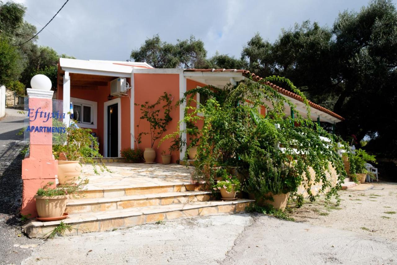 Eftyxia Apartments Paleokastritsa Buitenkant foto